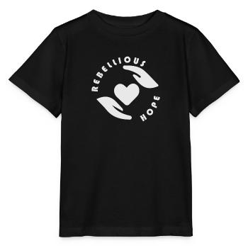 Bowelbabe Fun - REBELLIOUS HOPE - Stanley/Stella MINI CREATOR Kids’ T-Shirt - black - Front - Mikhail (115cm)