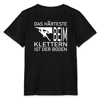 climbing - Stanley/Stella Kinder T-Shirt MINI CREATOR  - Schwarz - Vorne - Mikhail (115cm)