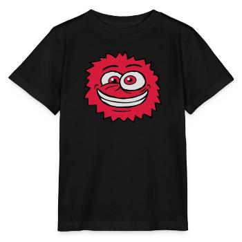 Monster Crazy Comic Face - Stanley/Stella MINI CREATOR Kids’ T-Shirt - black - Front - Mikhail (115cm)