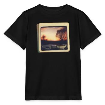 Horizon nostalgique - T-shirt bio MINI CREATOR Stanley/Stella Enfant - noir - Devant - Mikhail (115cm)