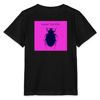 Respect the litte No. 3 - Stanley/Stella Kinder T-Shirt MINI CREATOR  - Schwarz - Vorne - Mikhail (115cm)