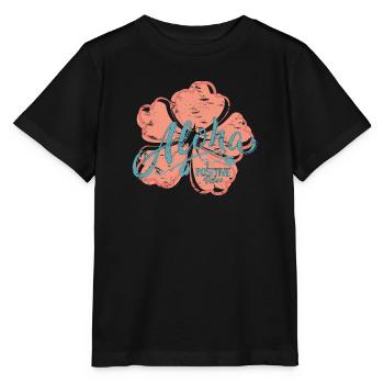 Aloha - Stanley/Stella Kinder T-Shirt MINI CREATOR  - Schwarz - Vorne - Mikhail (115cm)
