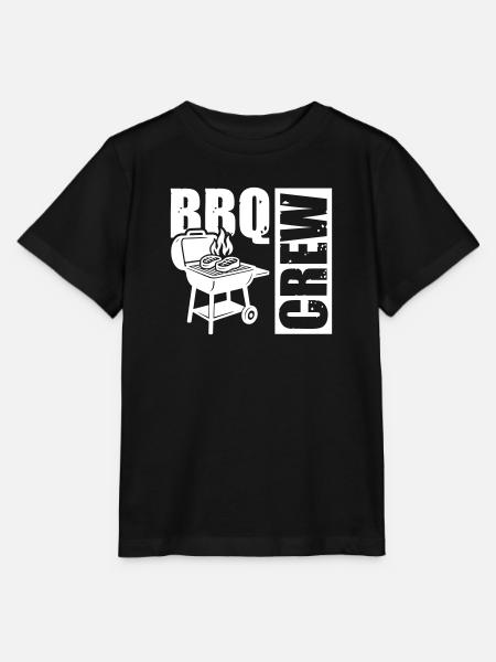 Grill Crew BBq - Stanley/Stella Kinder T-Shirt MINI CREATOR - Schwarz
