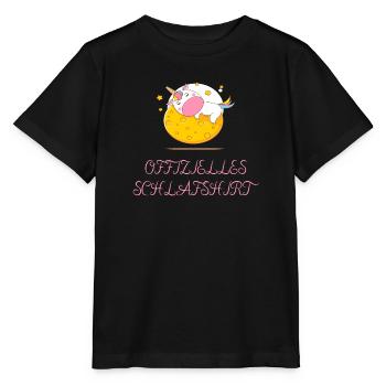 OFFIZIELLES SCHLAFSHIRT - Stanley/Stella Kinder T-Shirt MINI CREATOR  - Schwarz - Vorne - Mikhail (115cm)