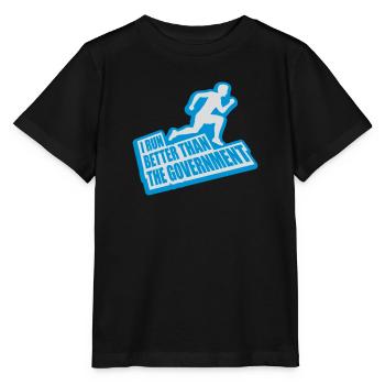 mieux fonctionner que le gouvernement - T-shirt bio MINI CREATOR Stanley/Stella Enfant - noir - Devant - Mikhail (115cm)