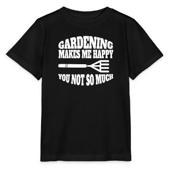 Jardinier Cadeau Hobby Jardinier Verger de jardin - T-shirt bio MINI CREATOR Stanley/Stella Enfant - noir - Devant - Mikhail (115cm)