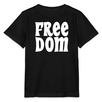 Freedom - Befreiung - Stanley/Stella Kinder T-Shirt MINI CREATOR  - Schwarz - Vorne - Mikhail (115cm)
