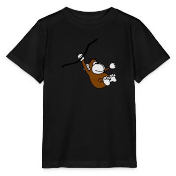 ape - Stanley/Stella MINI CREATOR Kids’ T-Shirt - black - Front - Mikhail (115cm)