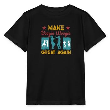 Faites de Boogie Woogie un nouveau cadeau de danse - T-shirt bio MINI CREATOR Stanley/Stella Enfant - noir - Devant - Mikhail (115cm)