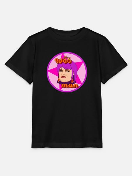 I'm a woo man (pink) - Stanley/Stella Kinder T-Shirt MINI CREATOR - Schwarz