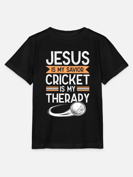 jesus cricket therapy - Stanley/Stella Kinder T-Shirt MINI CREATOR  - Schwarz