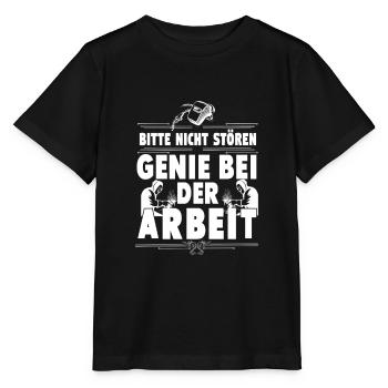 Welding - Stanley/Stella MINI CREATOR Kids’ T-Shirt - black - Front - Mikhail (115cm)