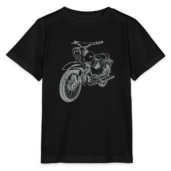 Simson Star Line Vintage Silhouette - T-shirt bio MINI CREATOR Stanley/Stella Enfant - noir - Devant - Mikhail (115cm)