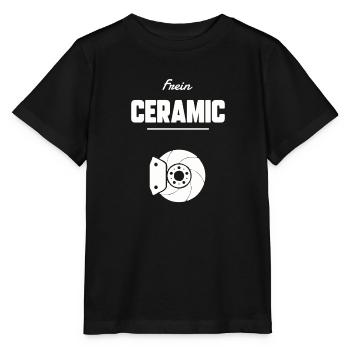 Frein ceramic - T-shirt bio MINI CREATOR Stanley/Stella Enfant - noir - Devant - Mikhail (115cm)