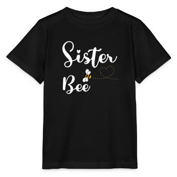 Happy Mother's Day Sister Bee Family Matching - Stanley/Stella MINI CREATOR Kids’ T-Shirt - black - Front - Mikhail (115cm)