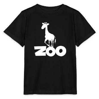 Safari Zoo Animal Safari Zoo - T-shirt bio MINI CREATOR Stanley/Stella Enfant - noir - Devant - Mikhail (115cm)
