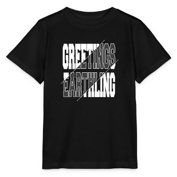 alien spaceship internet @zackiinnitbrahhh cool - Stanley/Stella Kinder T-Shirt MINI CREATOR  - Schwarz - Vorne - Mikhail (115cm)