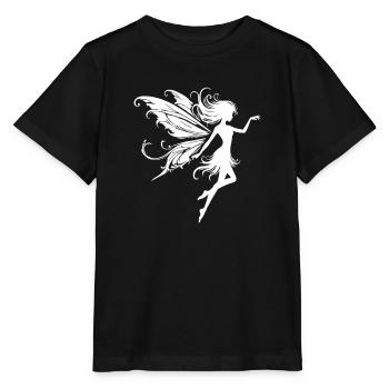 Fée Elfe - T-shirt bio MINI CREATOR Stanley/Stella Enfant - noir - Devant - Mikhail (115cm)