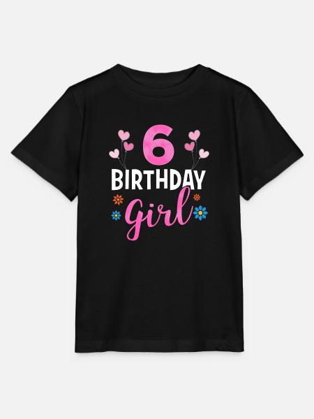 Feestvarken - 6 jaar - Stanley/Stella T-shirt MINI CREATOR til børn - sort