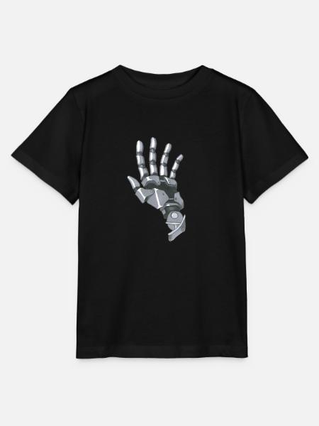 Robotic Hand - Stanley/Stella Kinder T-Shirt MINI CREATOR - Schwarz