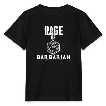 RAGE OF BARBARIAN - Stanley/Stella MINI CREATOR Kids’ T-Shirt - black - Front - Mikhail (115cm)