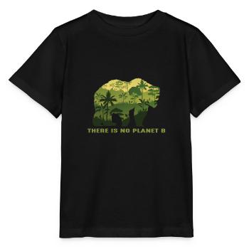 Sustainability - Stanley/Stella MINI CREATOR Kids’ T-Shirt - black - Front - Mikhail (115cm)
