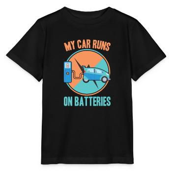 Sustainability - Stanley/Stella MINI CREATOR Kids’ T-Shirt - black - Front - Mikhail (115cm)