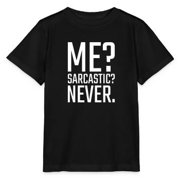 funny quote - Stanley/Stella Kinder T-Shirt MINI CREATOR  - Schwarz - Vorne - Mikhail (115cm)