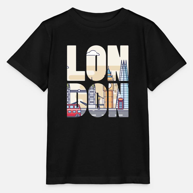 London - Stanley/Stella Kinder T-Shirt MINI CREATOR - Schwarz