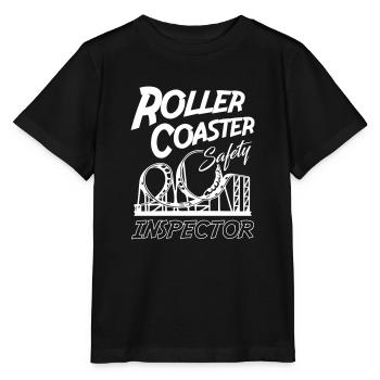 Inspecteur de la sécurité des montagnes russes - T-shirt bio MINI CREATOR Stanley/Stella Enfant - noir - Devant - Mikhail (115cm)