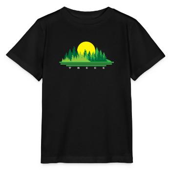 Arbre - T-shirt bio MINI CREATOR Stanley/Stella Enfant - noir - Devant - Mikhail (115cm)