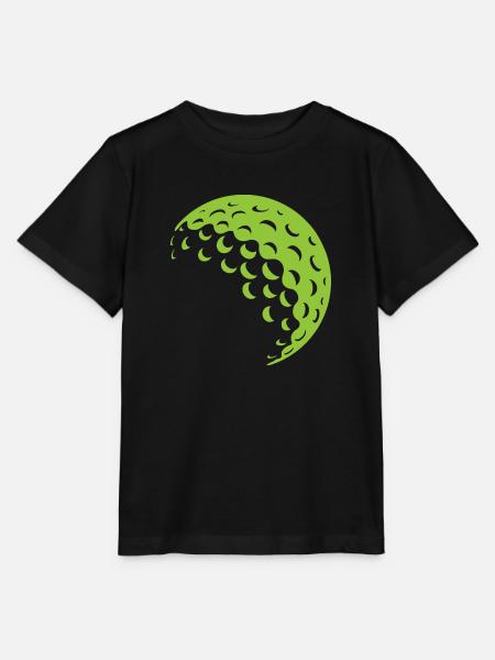 Golfball - Stanley/Stella Kinder T-Shirt MINI CREATOR - Schwarz