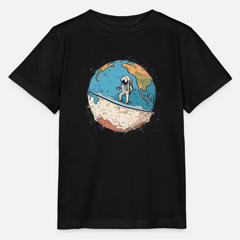 Astronaut - Stanley/Stella Kinder T-Shirt MINI CREATOR - Schwarz