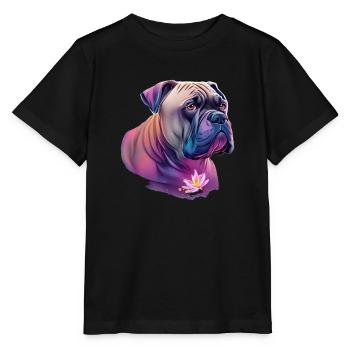 Cane corso - T-shirt bio MINI CREATOR Stanley/Stella Enfant - noir - Devant - Mikhail (115cm)