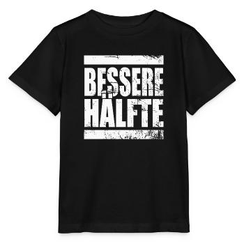 Better Half - Stanley/Stella MINI CREATOR Kids’ T-Shirt - black - Front - Mikhail (115cm)
