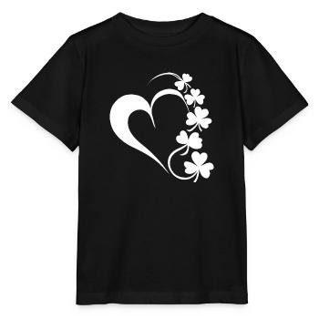 Herz und Klee - Stanley/Stella Kinder T-Shirt MINI CREATOR  - Schwarz - Vorne - Mikhail (115cm)