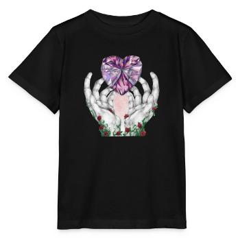 07. Liebesseele - Stanley/Stella Kinder T-Shirt MINI CREATOR  - Schwarz - Vorne - Mikhail (115cm)