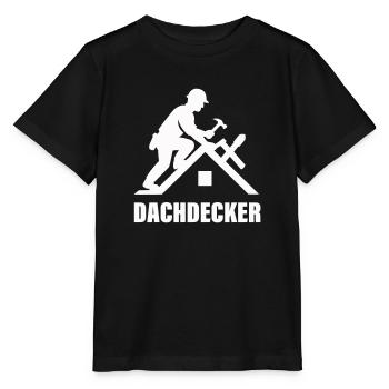 dachdecker - Stanley/Stella Kinder T-Shirt MINI CREATOR  - Schwarz - Vorne - Mikhail (115cm)