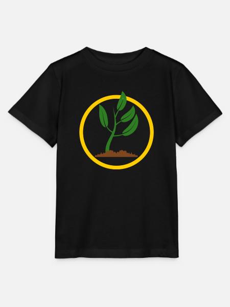 Setzlingemblem - Stanley/Stella Kinder T-Shirt MINI CREATOR  - Schwarz