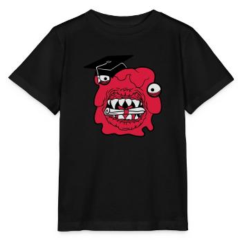 école de fin d'études collégiales laissant fini zeugn - T-shirt bio MINI CREATOR Stanley/Stella Enfant - noir - Devant - Mikhail (115cm)