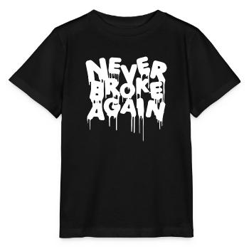 Jamais cassé à nouveau - T-shirt bio MINI CREATOR Stanley/Stella Enfant - noir - Devant - Mikhail (115cm)