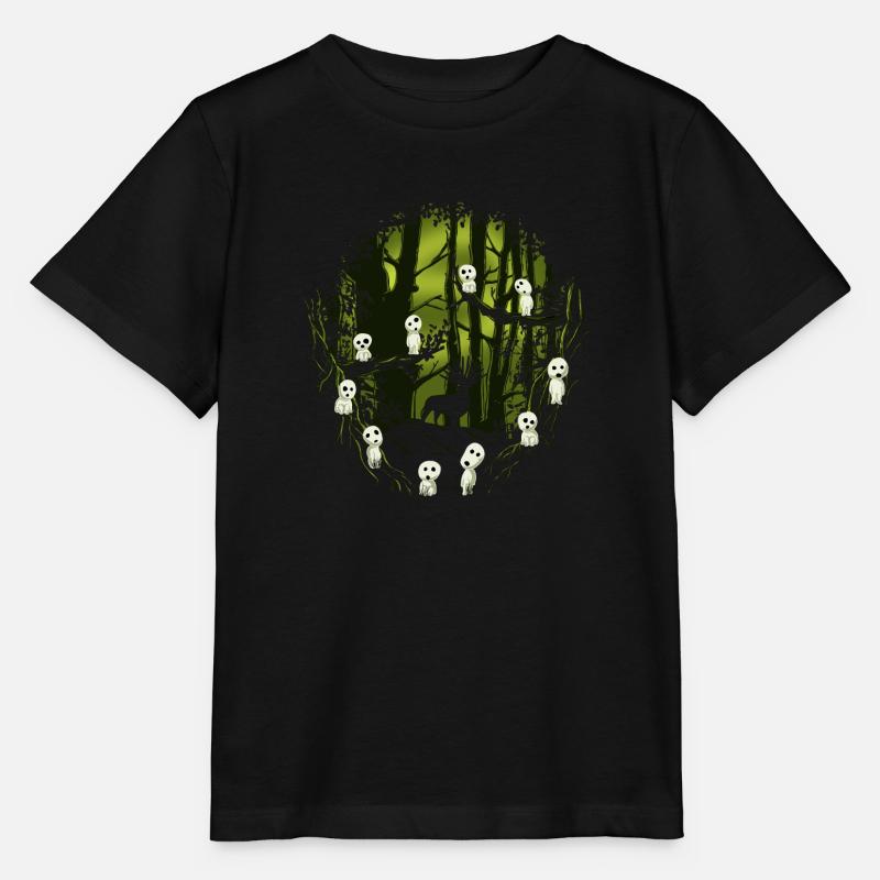 Forest spirits - Stanley/Stella Kinder T-Shirt MINI CREATOR  - Schwarz