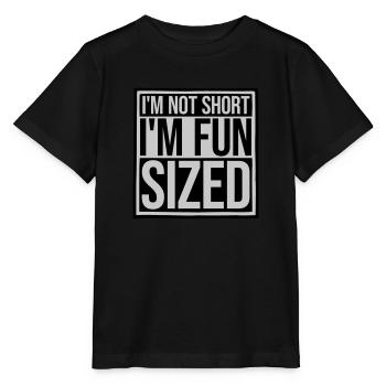 Not short fun sized - Stanley/Stella Kinder T-Shirt MINI CREATOR  - Schwarz - Vorne - Mikhail (115cm)