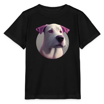 Treuer Begleiter - Stanley/Stella Kinder T-Shirt MINI CREATOR  - Schwarz - Vorne - Mikhail (115cm)