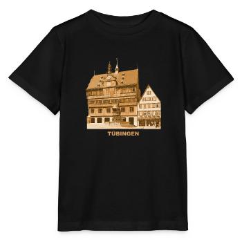 Tübingen Town Hall University Neckar Baden-Württemberg - Stanley/Stella MINI CREATOR Kids’ T-Shirt - black - Front - Mikhail (115cm)
