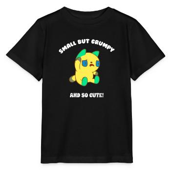 Small but grumpy - Stanley/Stella MINI CREATOR Kids’ T-Shirt - black - Front - Mikhail (115cm)