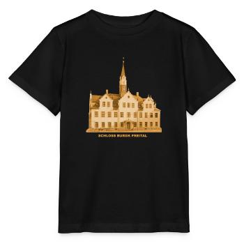 Château Freital Burgk Saxony Dresde - T-shirt bio MINI CREATOR Stanley/Stella Enfant - noir - Devant - Mikhail (115cm)