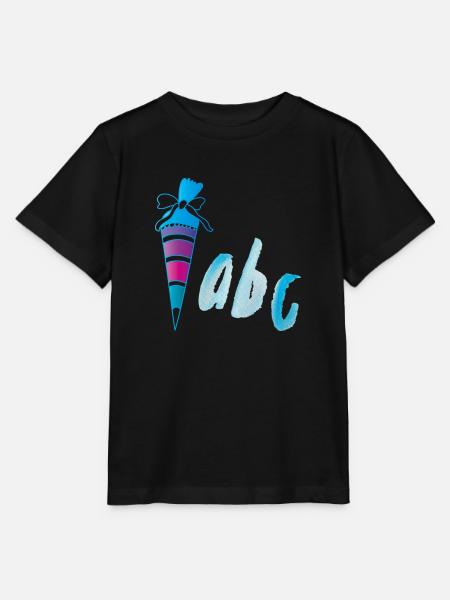 Zuckertüte zum Schulbeginn - Stanley/Stella Kinder T-Shirt MINI CREATOR  - Schwarz