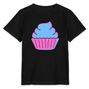 Cupcake - T-shirt bio MINI CREATOR Stanley/Stella Enfant - noir - Devant - Mikhail (115cm)