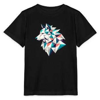 wolf // wolf - Stanley/Stella MINI CREATOR Kids’ T-Shirt - black - Front - Mikhail (115cm)